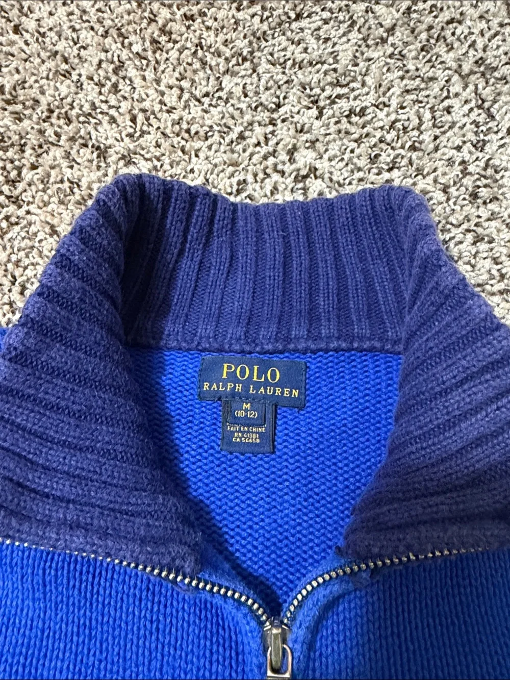Polo Ralph Lauren Full-Zip Sweater
